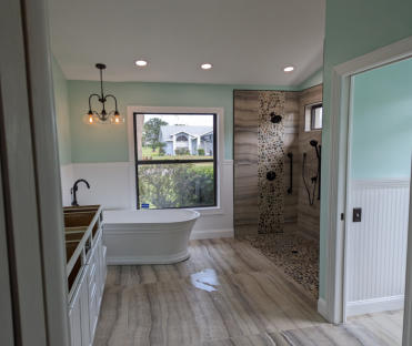 marble tile floor